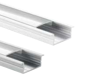 Plasterboard recessed - Micro - aluminium profile 200 cm